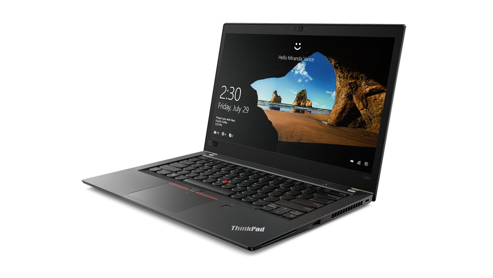 Lenovo ThinkPad T480s Core™ i7-8650U 16GB 256GB SSD 14″ FHD(1920 x 1080) Win 11Pro Black 1.3KG – תיק מתנה-מוחדש- שנה אחריות – תמונה 6
