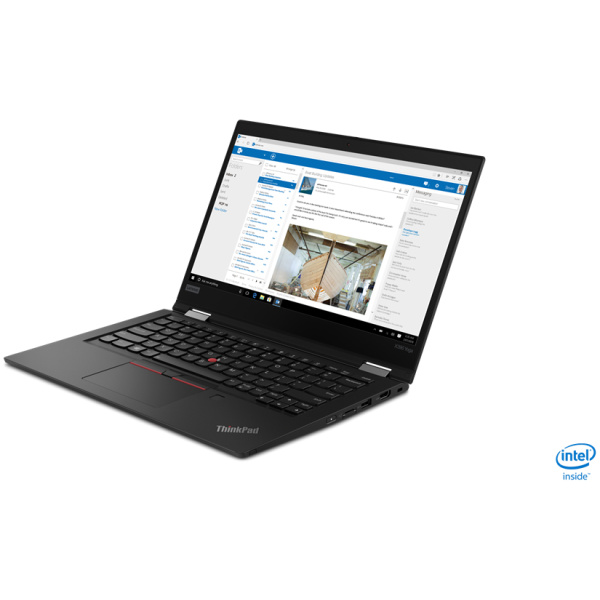 ⁦Lenovo ThinkPad X390 YOGA Core™ i5-8365U 8GB 256GB SSD 13.3″ Touch (1920x1080) 2-in-1 Win 11 Pro -עט- Black 1.29 KG – תיק מתנה-מוחדש- שנה אחריות⁩ – תמונה ⁦2⁩