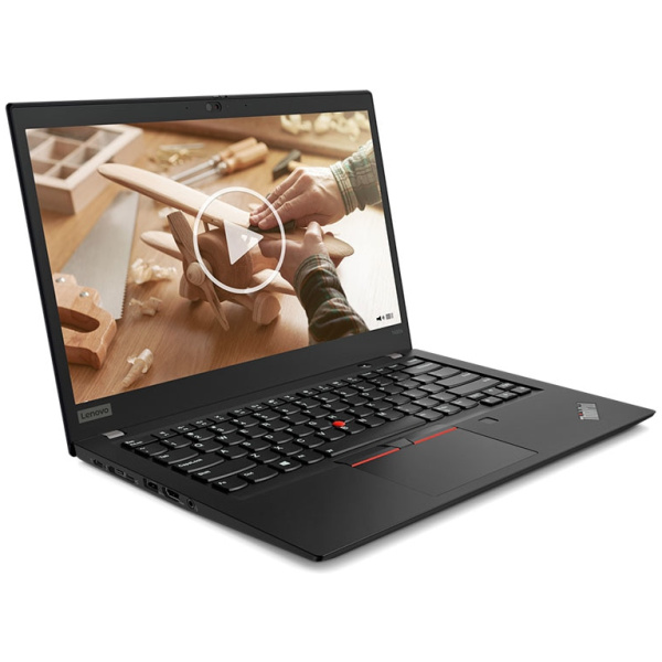 ⁦Lenovo ThinkPad T490s Core™ i5-8265U 8GB 256GB SSD 14″ FHD(1920 x 1080) Win 11Pro Black 1.3KG – תיק מתנה-מוחדש- שנה אחריות⁩ – תמונה ⁦4⁩