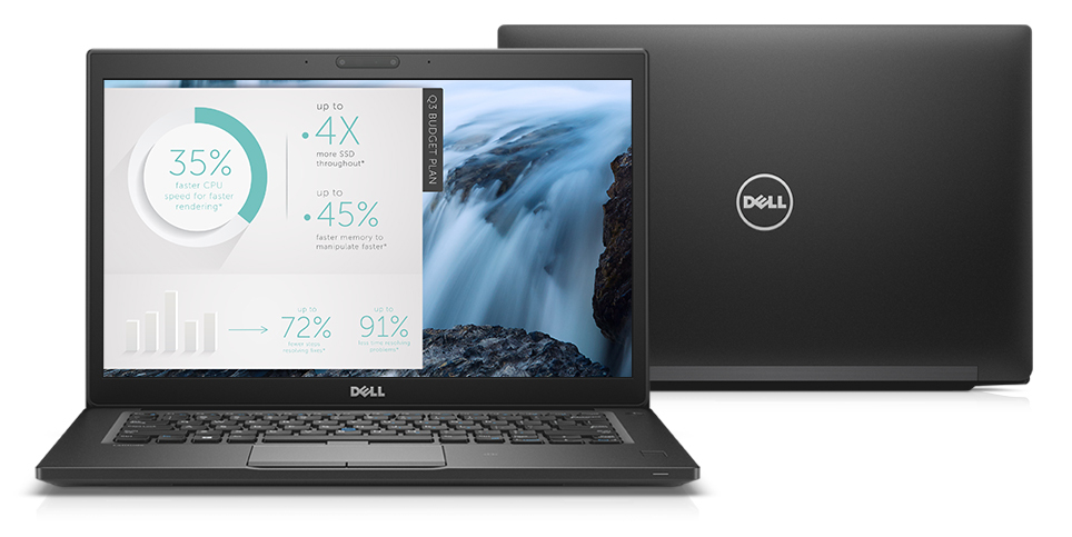 Dell Latitude 7480 Core™ i7-7600U 16GB 256GB SSD 14″ FHD(1920×1080) Win11 Pro Black 1.4KG – תיק מתנה-מוחדש- שנה אחריות – תמונה 3