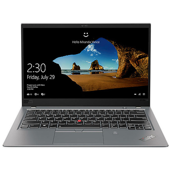 ⁦Lenovo ThinkPad X1 Carbon Core™ i7-8650U 16GB 512GB SSD 14" (1920x1080) Win 11 Pro Silver 1.1KG – תיק מתנה-מוחדש- שנה אחריות⁩ – תמונה ⁦2⁩