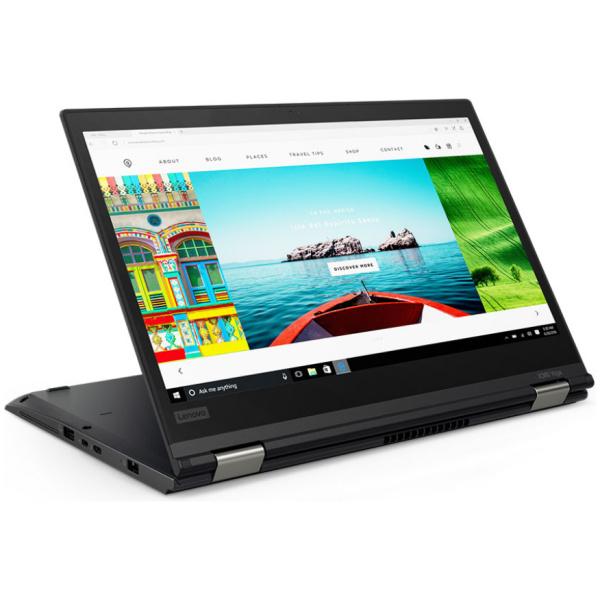 ⁦Lenovo ThinkPad X380 YOGA Core™ i7-8650U 16GB 512GB SSD 13.3″ Touch (1920×1080) 2-in-1 Win 11 Pro -עט-Black – תיק מתנה-מוחדש- שנה אחריות⁩ – תמונה ⁦2⁩