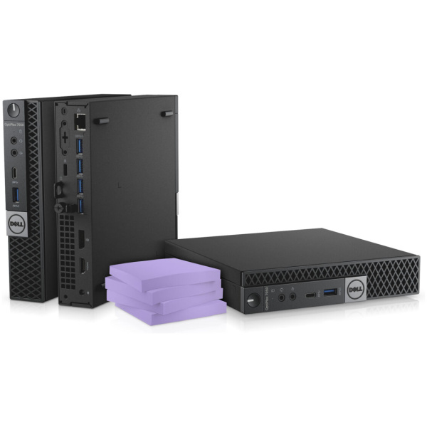 ⁦DELL OptiPlex 7050 MINI PC Intel® Core™ i5-7500T 16GB 256GB SSD DP+HDMI WIFI (WIFI external USB) Win11 Pro מוחדש – שנה אחריות⁩ – תמונה ⁦5⁩