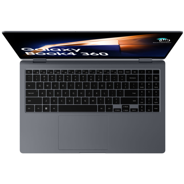⁦Samsung Galaxy Book4 360 2-IN-1 CONVERTIBLE Core™ 7 150U 512GB SSD 16GB 15.6″ (1920×1080) TOUCHSCREEN AMOLED WIN11 GRAY Backlit Keyboard FP Reader – תיק מתנה-חדש- שנה אחריות⁩ – תמונה ⁦2⁩