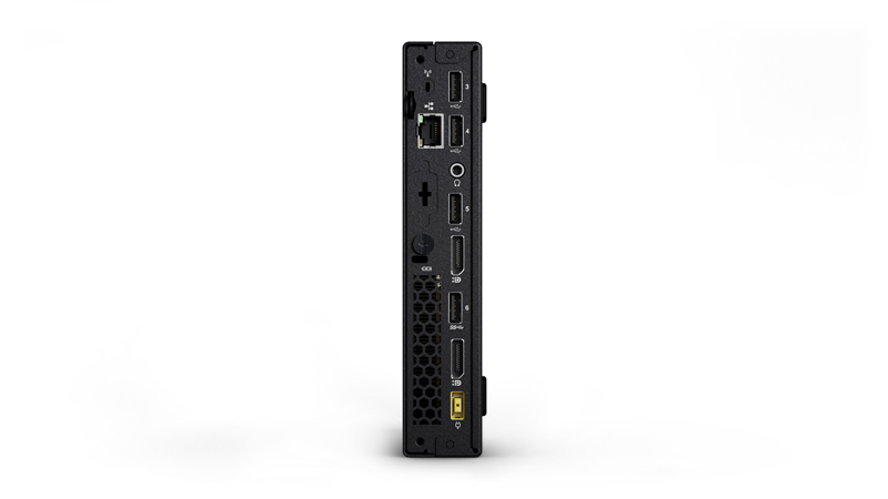 LENOVO M715Q Tiny MINI PC AMD Ryzen 5 Pro 2200GE 8GB 256 GB SSD DP+HDMI WIFI Win11 Pro מוחדש – שנה אחריות – תמונה 3