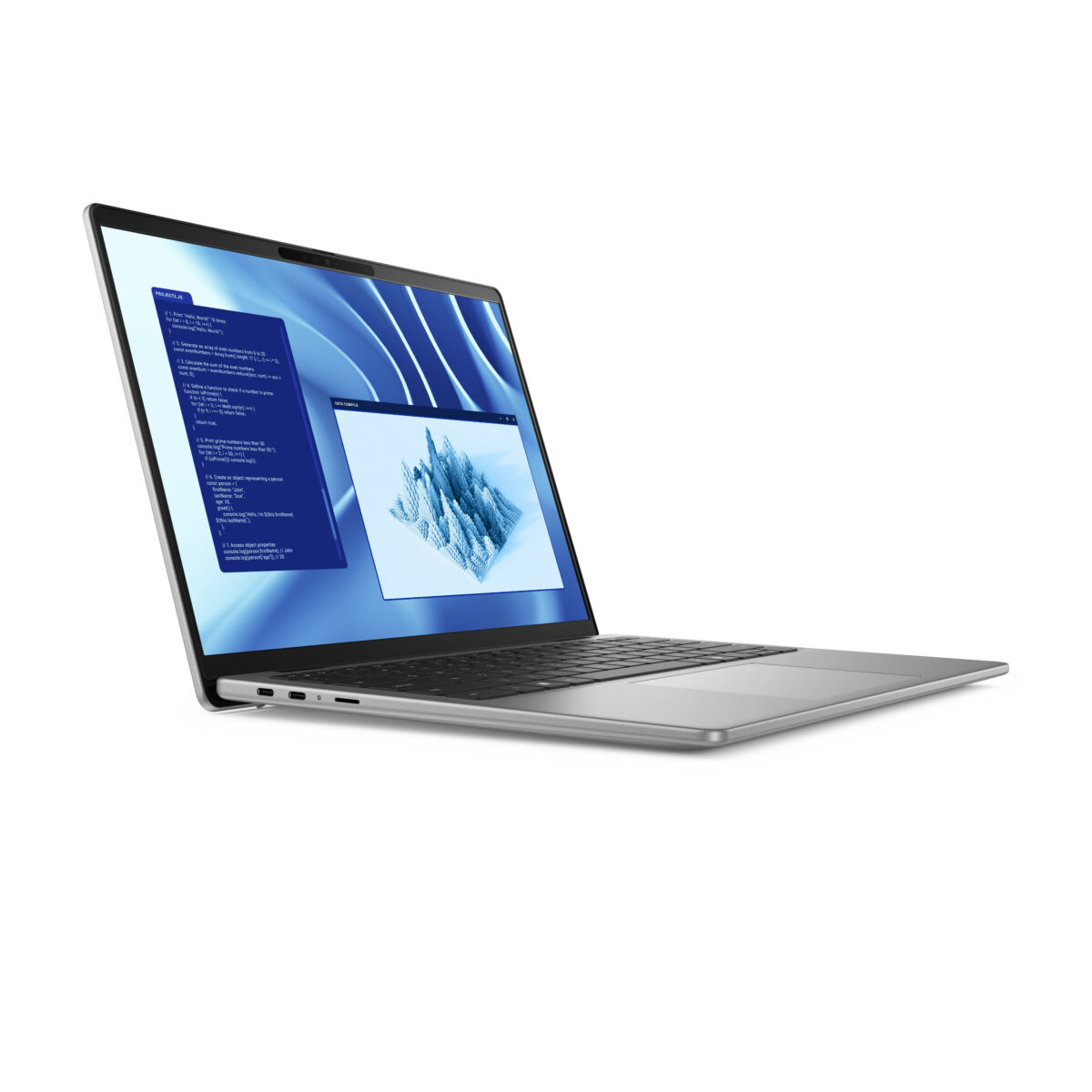 Dell Latitude 7455 Snapdragon X Elite Copilot+ PC Elite X1E-80-100 512GB SSD 32GB 14″ (2560×1600) TOUCHSCREEN WIN11 Pro GRAY Backlit FP - NEW 3-year on-site warranty – תמונה 5