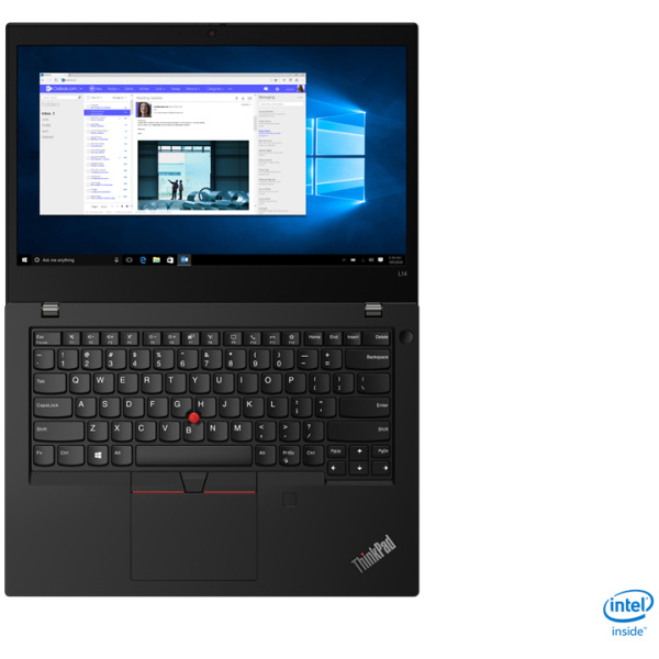 ⁦Lenovo ThinkPad L14 Core™ i5-10210U 16GB 512GB SSD 14″ FHD(1920 x 1080) Win 11Pro – תיק מתנה-מוחדש- שנה אחריות⁩ – תמונה ⁦3⁩