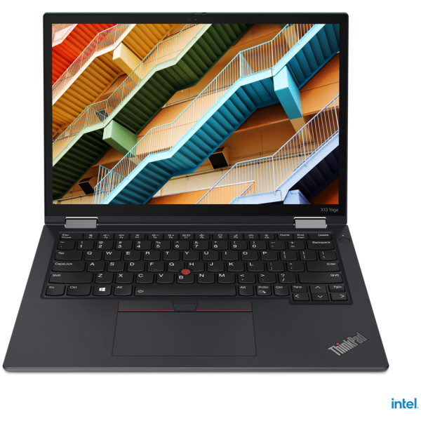 ⁦Lenovo ThinkPad X13 YOGA Core™ i5-1145G7 16GB 256GB SSD 13.3″ Touch (1920×1080) 2-in-1 Win 11 Pro -עט-Black – תיק מתנה-מוחדש- שנה אחריות⁩ – תמונה ⁦4⁩