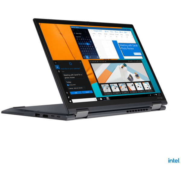 ⁦Lenovo ThinkPad X13 YOGA Core™ i5-1145G7 16GB 256GB SSD 13.3″ Touch (1920×1080) 2-in-1 Win 11 Pro -עט-Black – תיק מתנה-מוחדש- שנה אחריות⁩ – תמונה ⁦3⁩