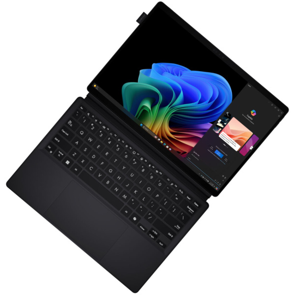⁦Asus ProArt PZ13 HT5306QA 2-IN-1 Copilot+PC Snapdragon X Plus X1P 42 100 1TB SSD 16GB 13.3″ (2880×1800) OLED TOUCHSCREEN WIN11 NANO BLACK Detarchable Backlit Keyboard⁩ – תמונה ⁦6⁩