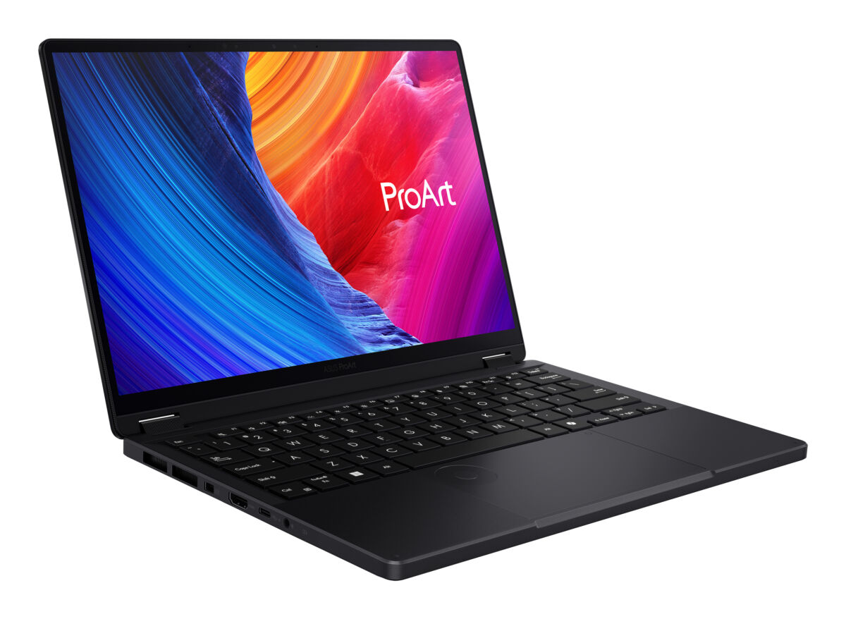 Asus ProArt PX13 AMD Ryzen™ AI 9 HX 370 1TB SSD 32GB 13.3" (2880x1800) AMOLED WIN11 NVIDIA® RTX 4050-6GB BLACK Backlit-OUTLET – תמונה 3