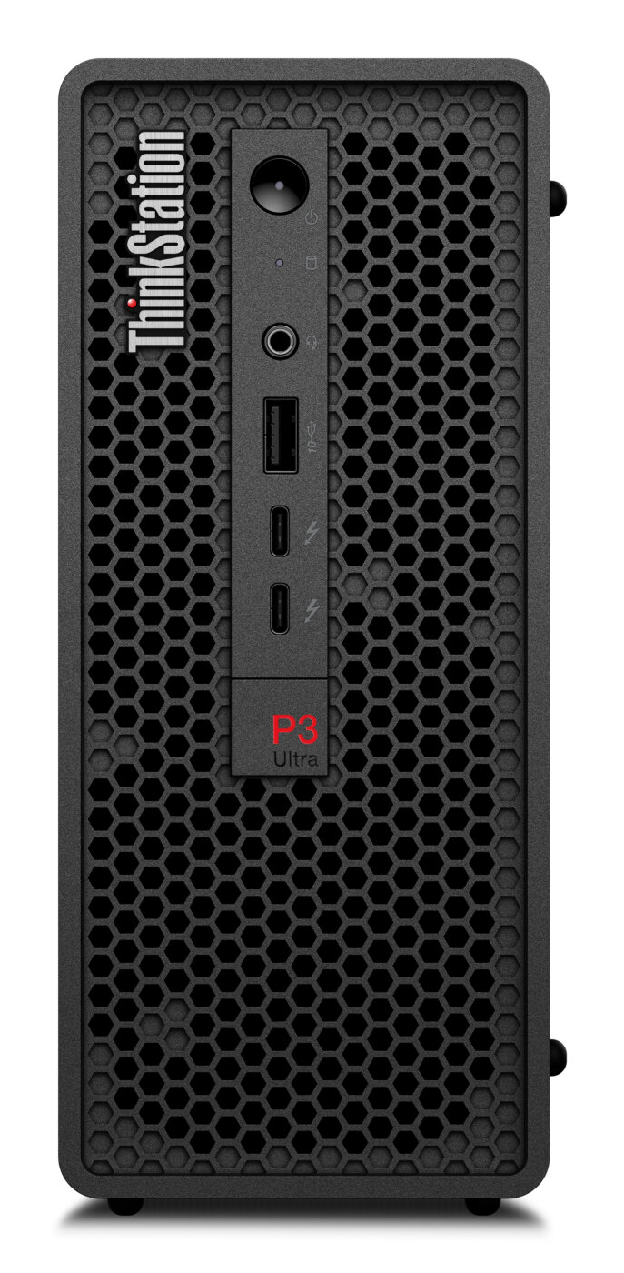 Lenovo ThinkStation P3 USFF TOWER WORKSTATION Core™ i7-14700 512GB SSD 16GB WIN11 Pro NVIDIA® T400 4096MB BLACK Keyboard Mouse 3-year on-site warranty