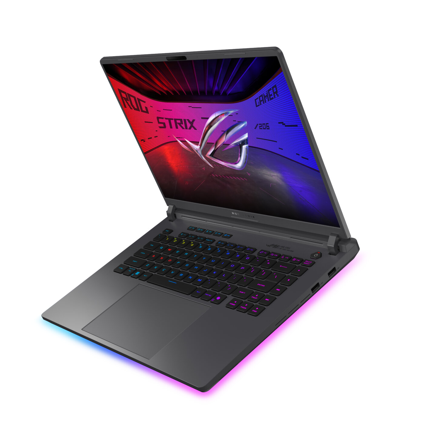Asus ROG STRIX G16 G615JMR-AS74 GAMING Core™ i7-14650HX 1TB SSD 16GB 16" (1920x1200) 3ms 165Hz WIN11 NVIDIA® RTX 5060 8192MB ECLIPSE GRAY Backlit Keyboard – תמונה 2