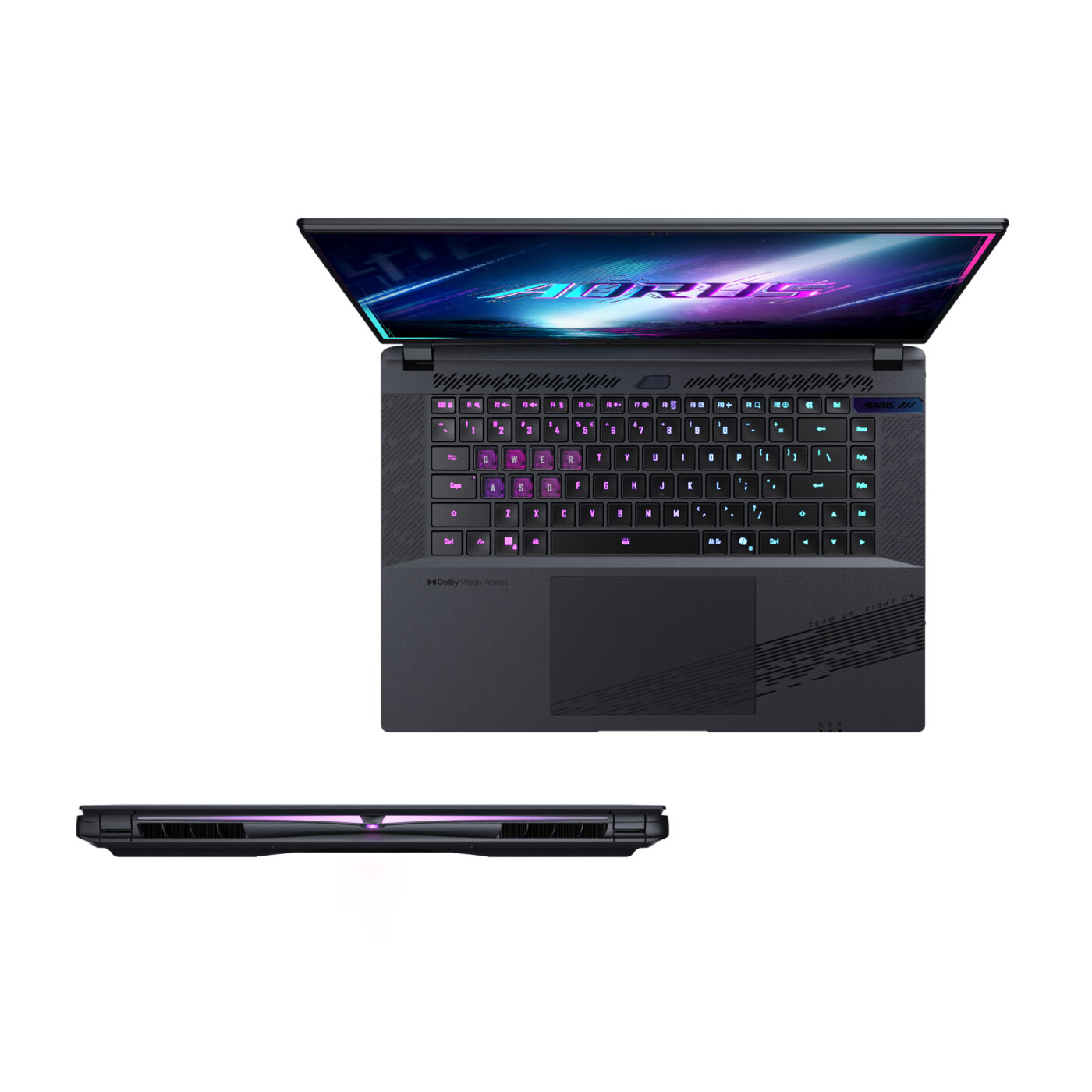 Gigabyte AORUS Elite 16 GAMING Core™ Ultra 9 275HX 1TB SSD 32GB 16" (2560x1600) 165Hz WIN11 NVIDIA® RTX 5070 8192MB BLACK Backlit Keyboard – תמונה 3