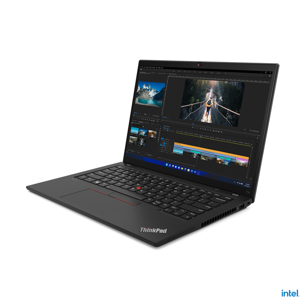 Lenovo ThinkPad T14 G3 Core™ i5-1245U 16GB 256GB SSD 14″ FHD+ (1920 x 1200) Win 11Pro Black – תיק מתנה-מוחדש- שנה אחריות – תמונה 5