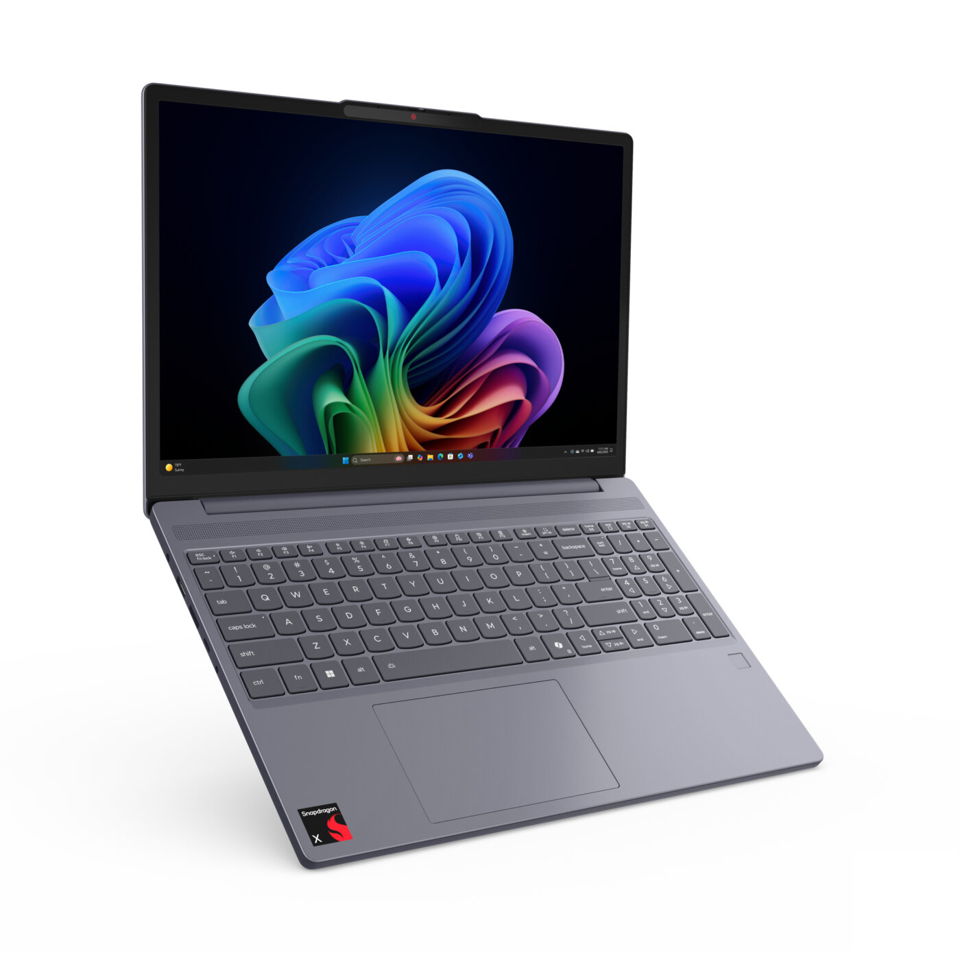 Lenovo SLIM 3 15Q8X10 Snapdragon® X X1-26-100 512GB SSD 16GB 15.3" (1920x1200) WIN11 LUNA GRAY Backlit Keyboard Backlit Keyboard – תמונה 4