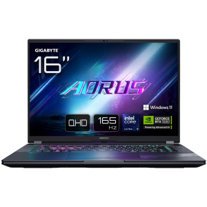 Gigabyte AORUS Elite 16 GAMING Core™ Ultra 9 275HX 1TB SSD 32GB 16" (2560x1600) 165Hz WIN11 NVIDIA® RTX 5070 8192MB BLACK Backlit Keyboard