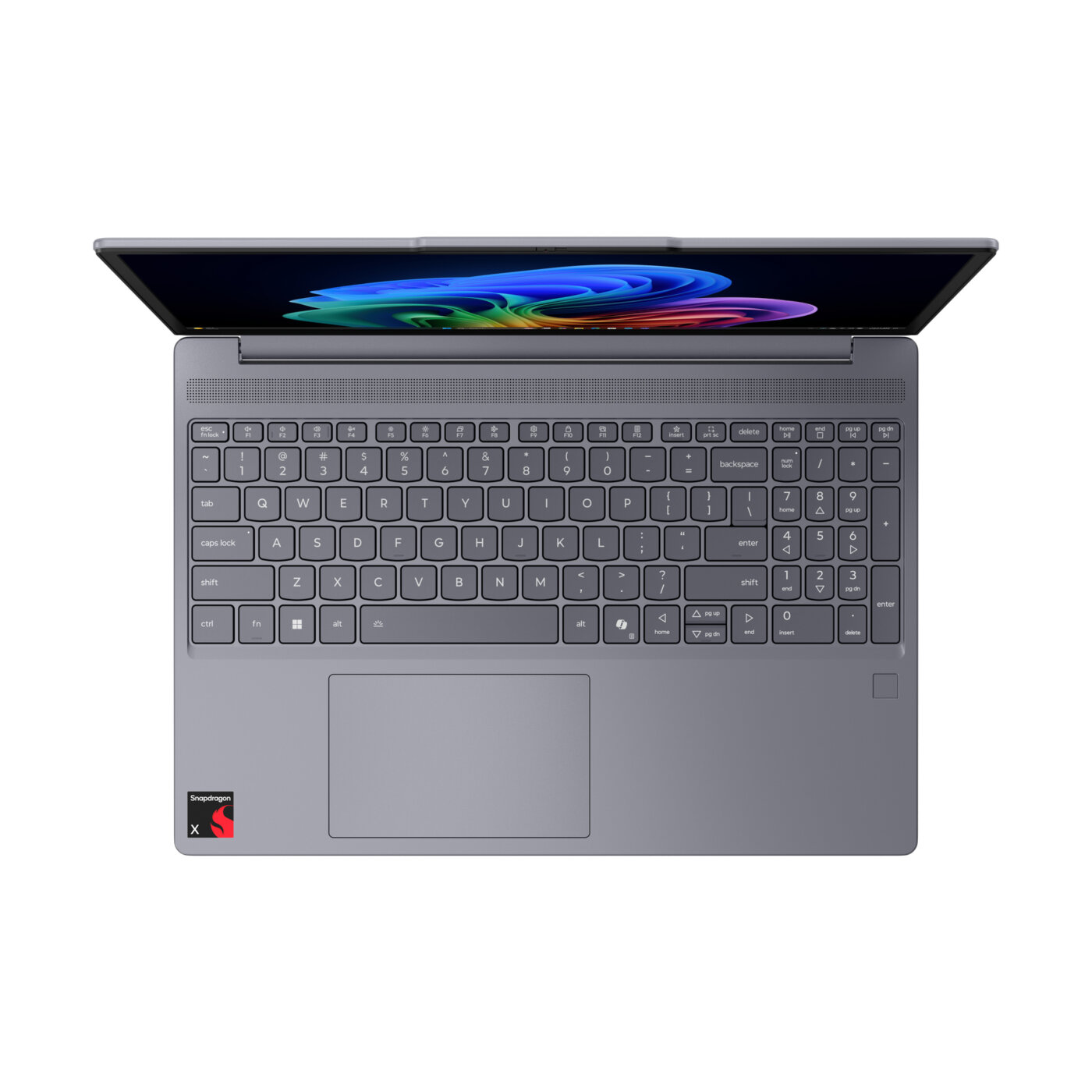 Lenovo SLIM 3 15Q8X10 Snapdragon® X X1-26-100 512GB SSD 16GB 15.3" (1920x1200) WIN11 LUNA GRAY Backlit Keyboard Backlit Keyboard – תמונה 3