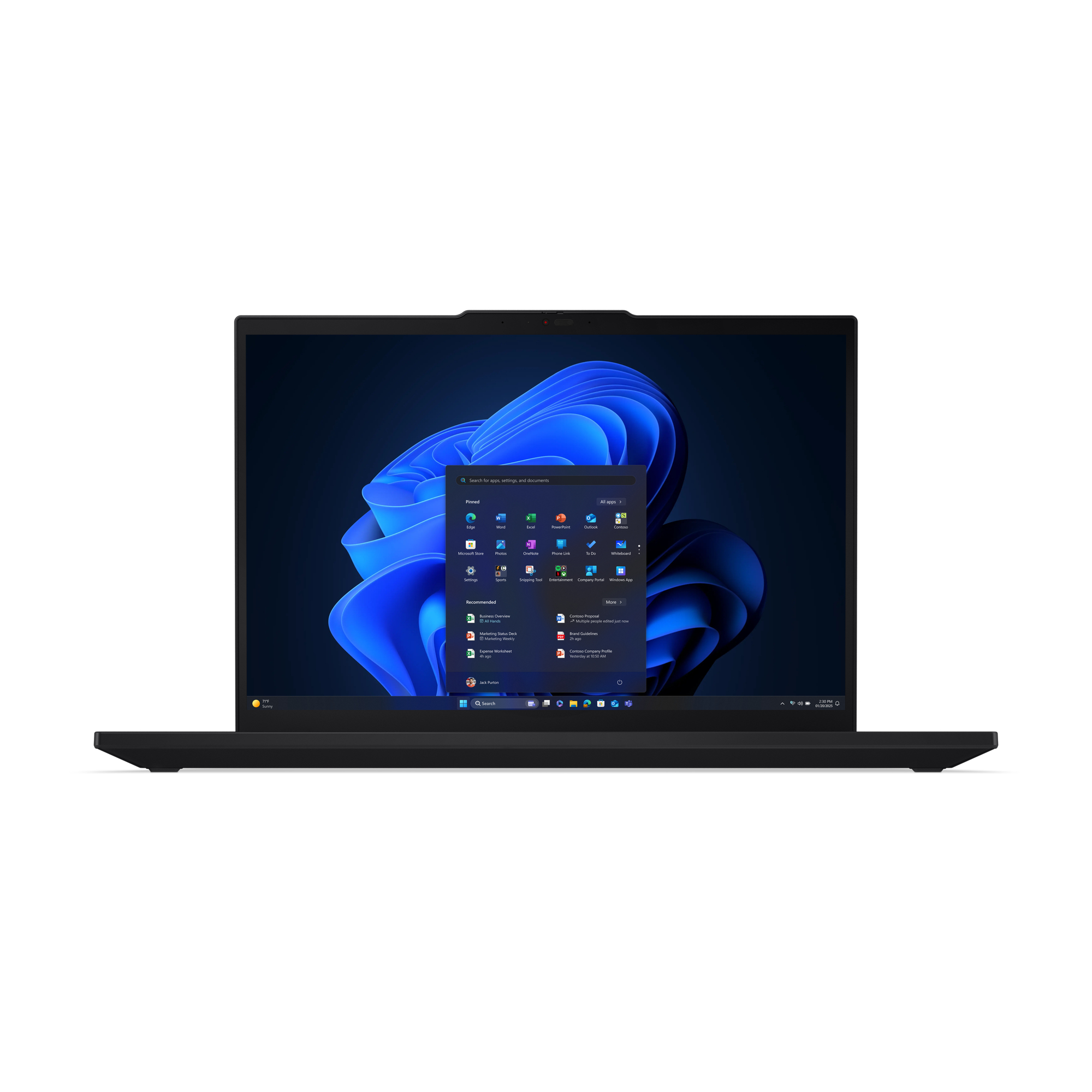 Lenovo ThinkPad T16 Gen 4 Core™ Ultra 7 255U 1TB SSD 32GB 16" (1920x1200) TOUCHSCREEN WIN11 Pro BLACK Backlit Keyboard FP Reader – תמונה 5