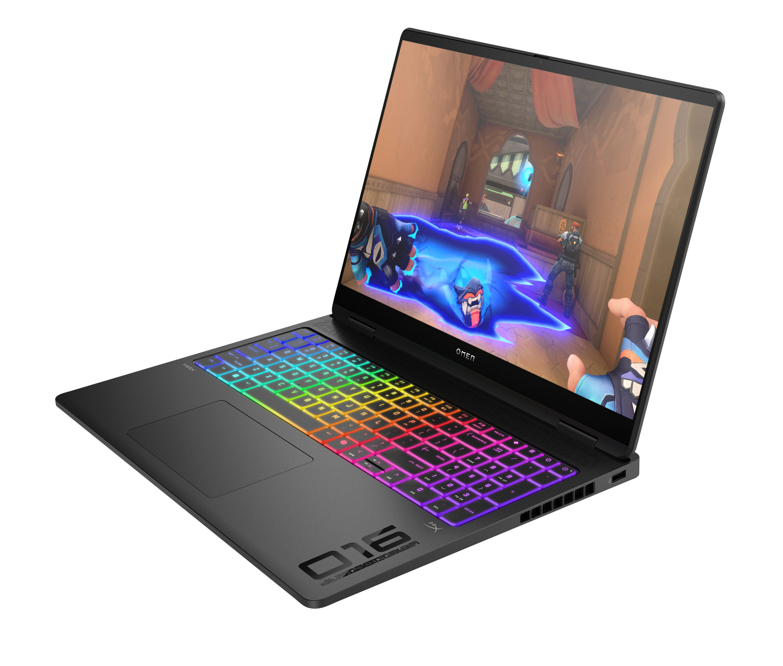 HP OMEN MAX16-AH0033 GAMING Core™ Ultra 9 275HX 1TB SSD 32GB 16" (2560x1600) 240Hz WIN11 NVIDIA® RTX 5080 16384MB SHADOW BLACK RGB Backlit Keyboard – תמונה 6