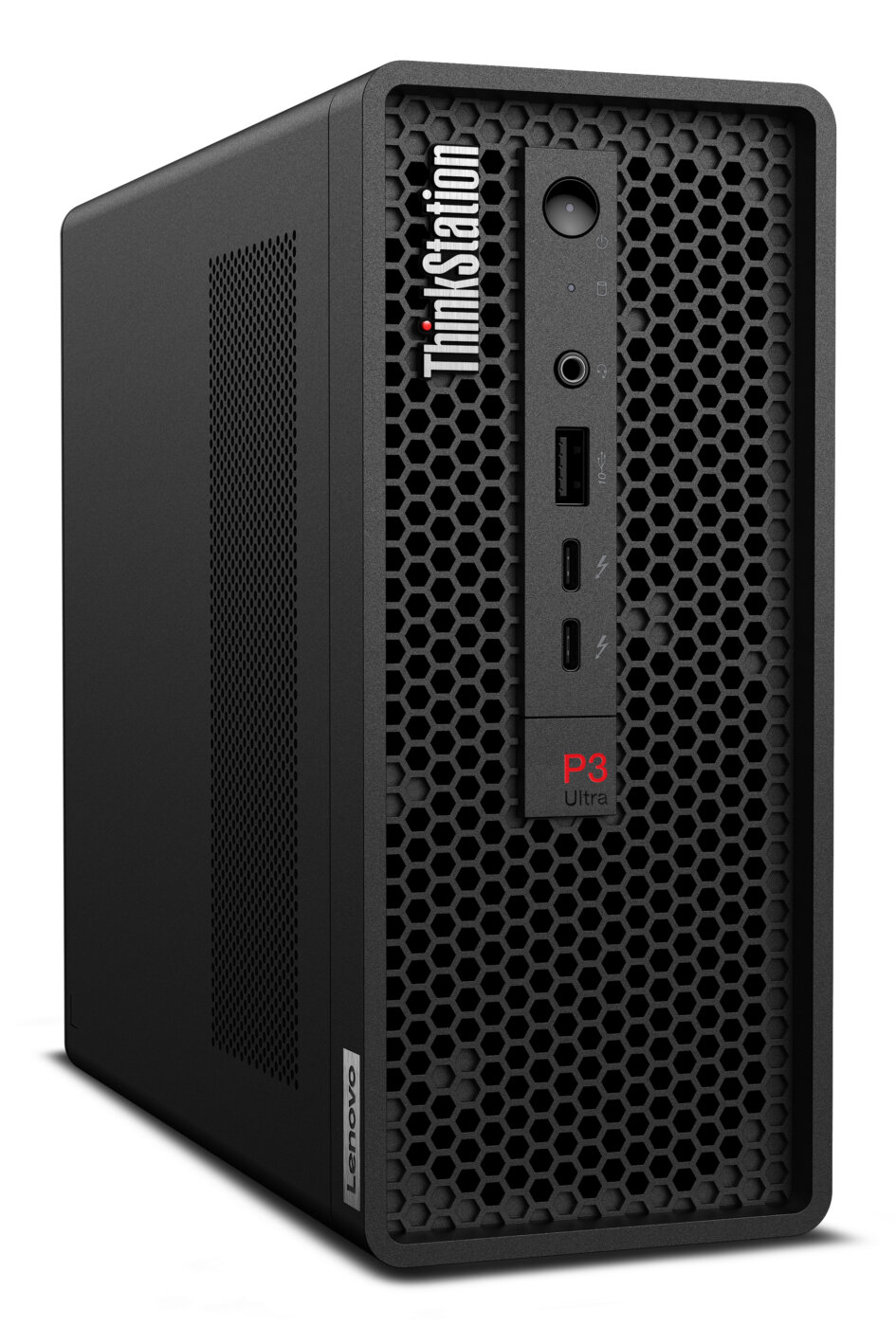 Lenovo ThinkStation P3 USFF TOWER WORKSTATION Core™ i7-14700 512GB SSD 16GB WIN11 Pro NVIDIA® T400 4096MB BLACK Keyboard Mouse 3-year on-site warranty DAMAGED BOX – תמונה 2