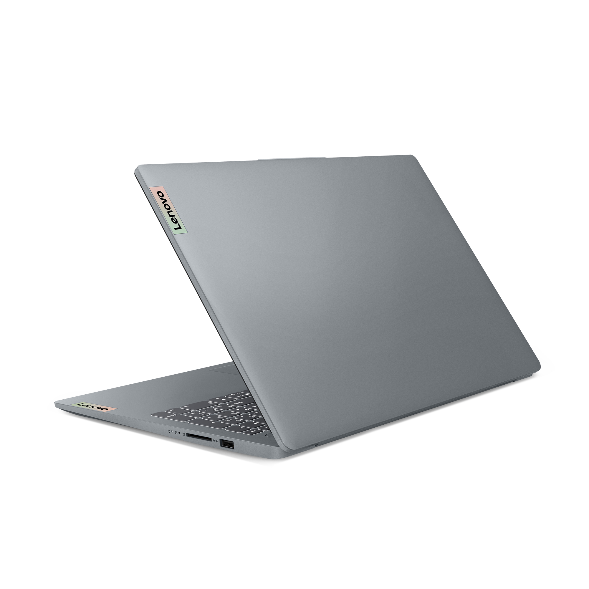 Lenovo SLIM 3 15IRU8 Core™ i5-1334U 512GB SSD 8GB 15.6" (1920x1080) WIN11 ARCTIC GREY – תמונה 7