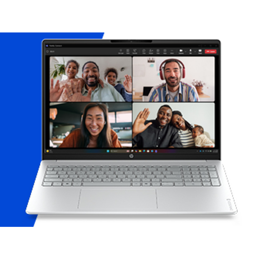 HP OmniBook 3 16-BU0179 Core™ Ultra 7 255U 512GB SSD 16GB 16" (1920x1200) WIN11 MICA SILVER – תמונה 4