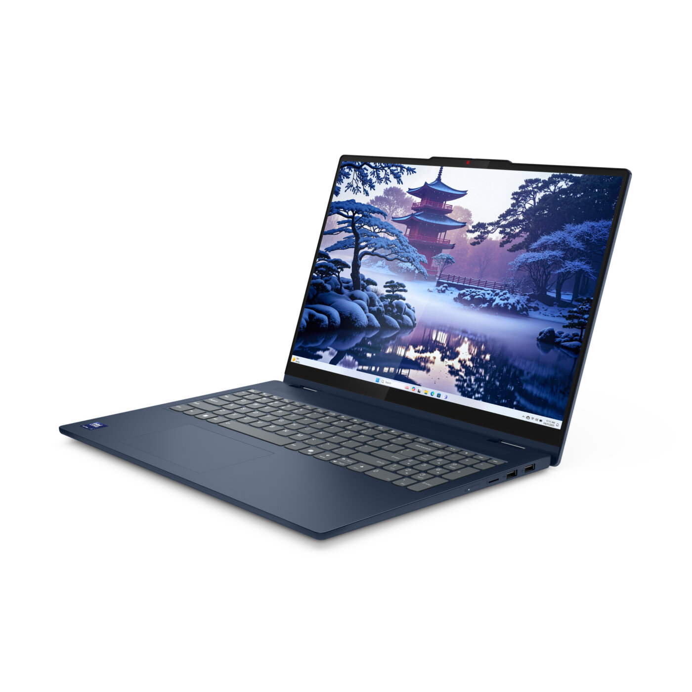 Lenovo 5 2-IN-1 16IAL10 Core™ Ultra 7 255U 512GB SSD 16GB 16" (1920x1200) TOUCHSCREEN WIN11 COSMIC BLUE Backlit Keyboard – תמונה 4