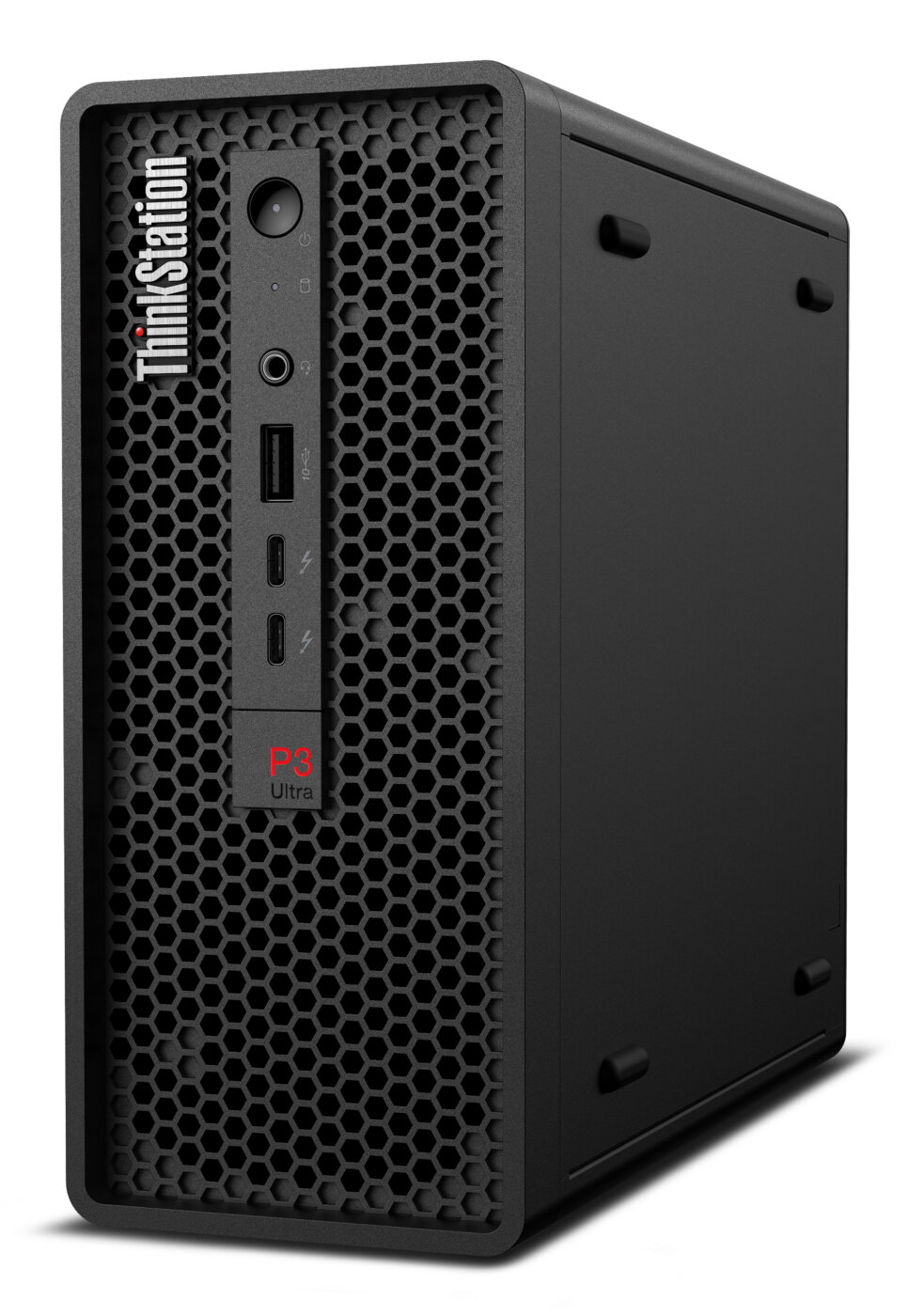 Lenovo ThinkStation P3 USFF TOWER WORKSTATION Core™ i7-14700 512GB SSD 16GB WIN11 Pro NVIDIA® T400 4096MB BLACK Keyboard Mouse 3-year on-site warranty DAMAGED BOX – תמונה 3