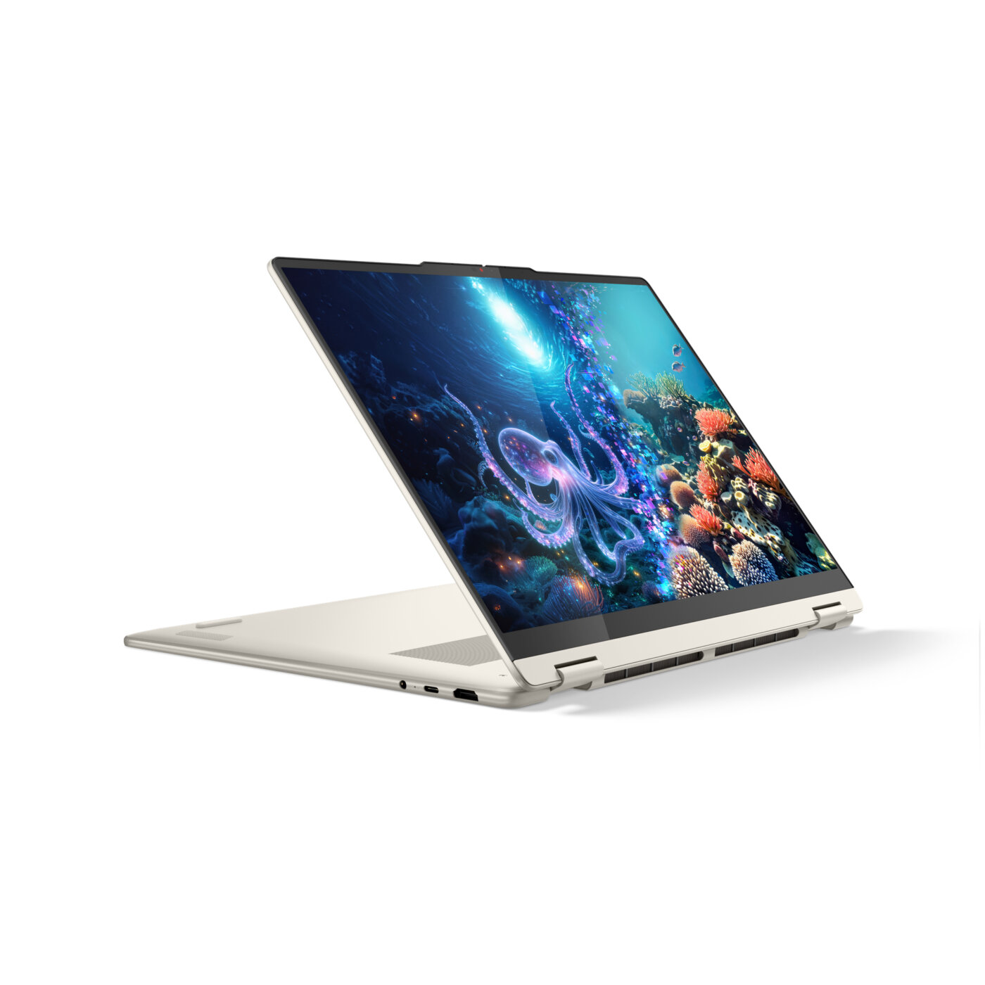 Lenovo YOGA 7 16AKP10 2-IN-1 AMD Ryzen™ AI 5 340 1TB SSD 16GB 16" (1920x1200) TOUCHSCREEN WIN11 SEASHELL Backlit Keyboard FP Reader – תמונה 2