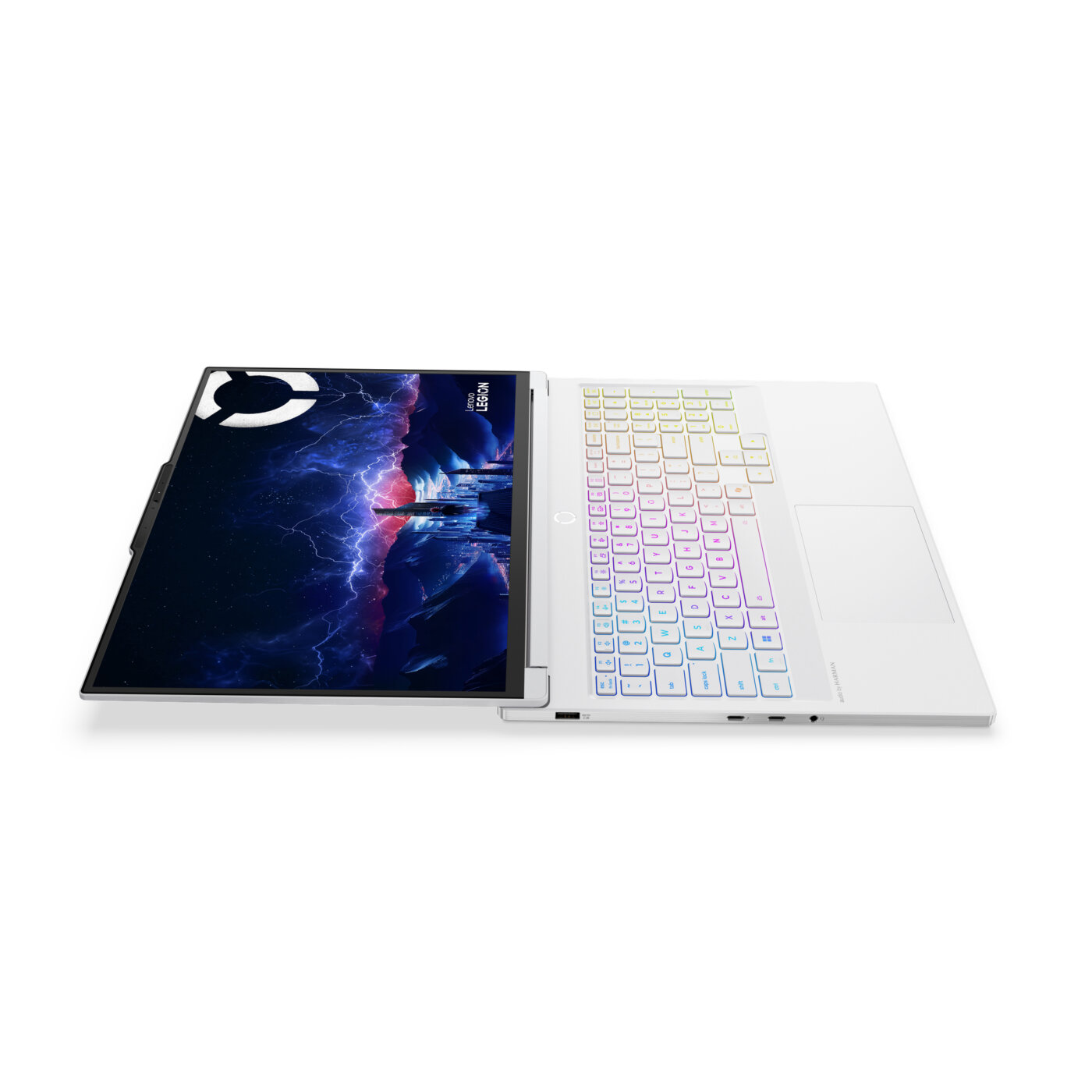 Lenovo LEGION 7 16IAX10 GAMING Core™ Ultra 7 255HX 1TB SSD 16GB 16" (2560x1600) OLED 165Hz WIN11 NVIDIA® RTX 5060 8192MB GLACIER WHITE RGB Backlit Keyboard – תמונה 5