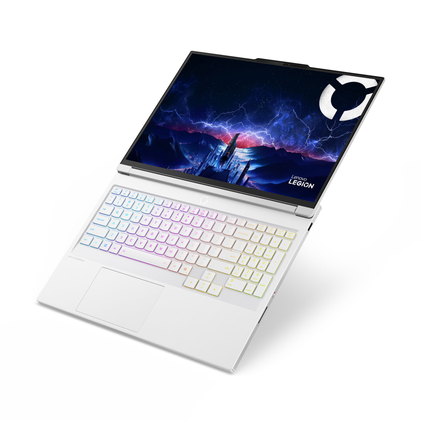 Lenovo LEGION 7 16IAX10 GAMING Core™ Ultra 7 255HX 1TB SSD 16GB 16" (2560x1600) OLED 165Hz WIN11 NVIDIA® RTX 5060 8192MB GLACIER WHITE RGB Backlit Keyboard – תמונה 6
