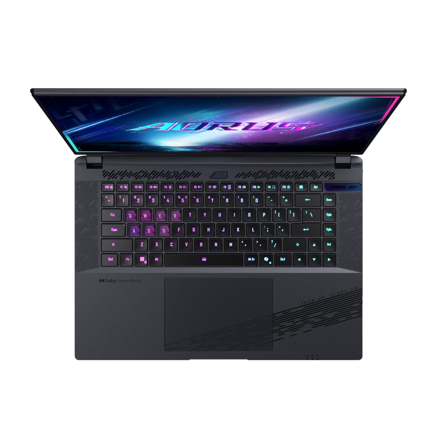 Gigabyte AORUS Elite 16 GAMING Core™ Ultra 9 275HX 1TB SSD 32GB 16" (2560x1600) 165Hz WIN11 NVIDIA® RTX 5070 8192MB BLACK Backlit Keyboard – תמונה 6