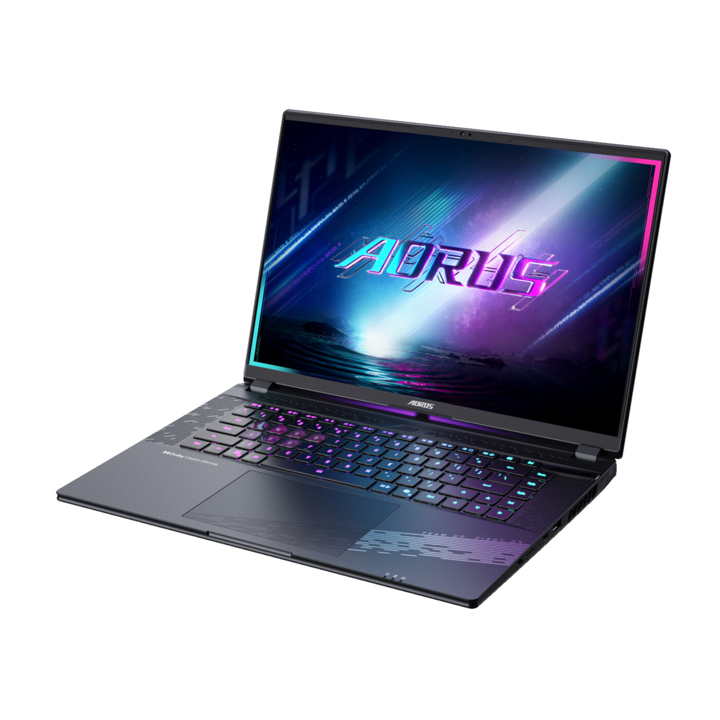 Gigabyte AORUS Elite 16 GAMING Core™ Ultra 9 275HX 1TB SSD 32GB 16" (2560x1600) 165Hz WIN11 NVIDIA® RTX 5070 8192MB BLACK Backlit Keyboard – תמונה 4