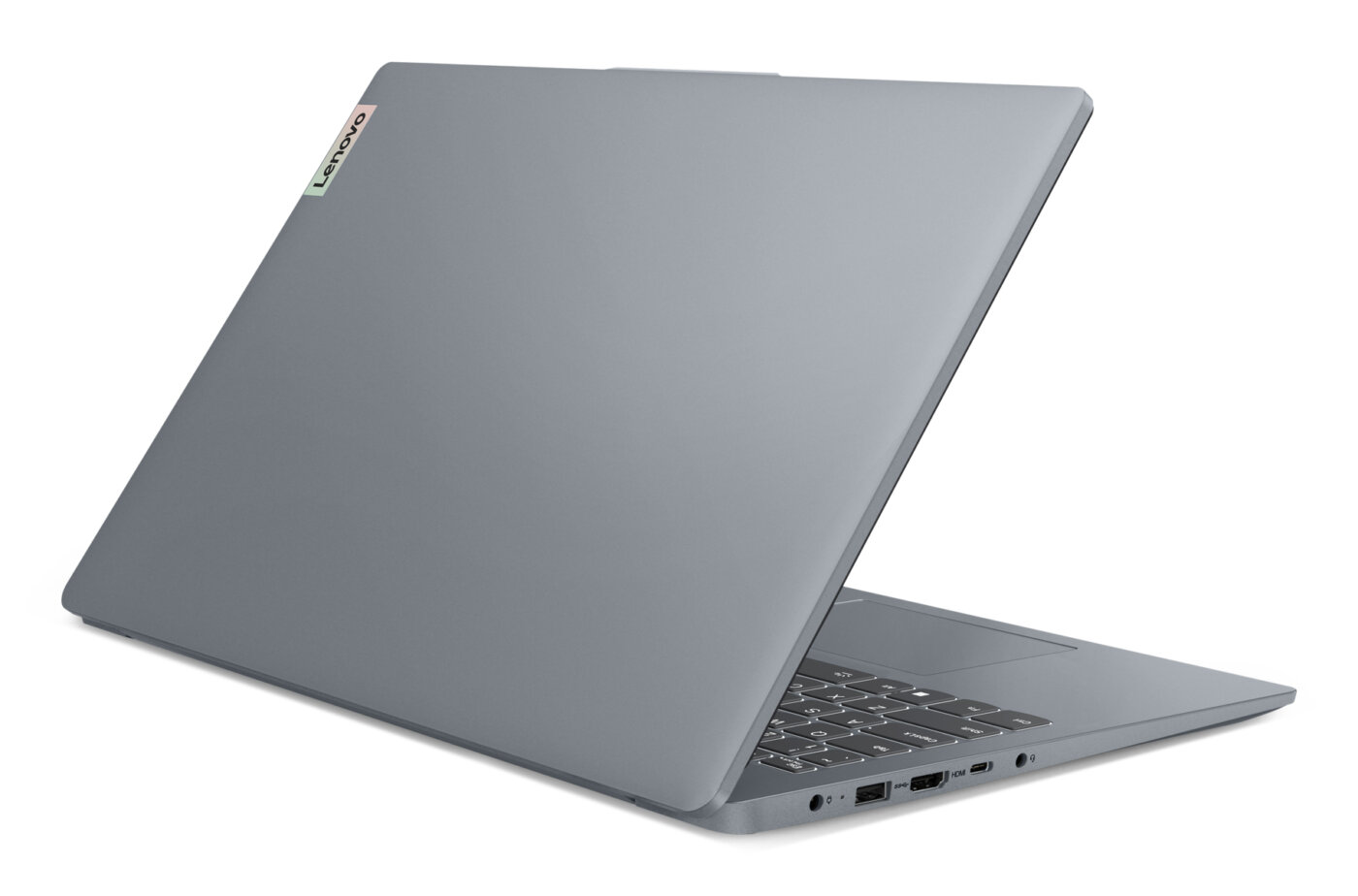 Lenovo SLIM 3 15ABR8 AMD Ryzen™ 7 5825U 512GB SSD 16GB 15.6" (1920x1080) TOUCHSCREEN WIN11 ARCTIC GRAY – תמונה 6