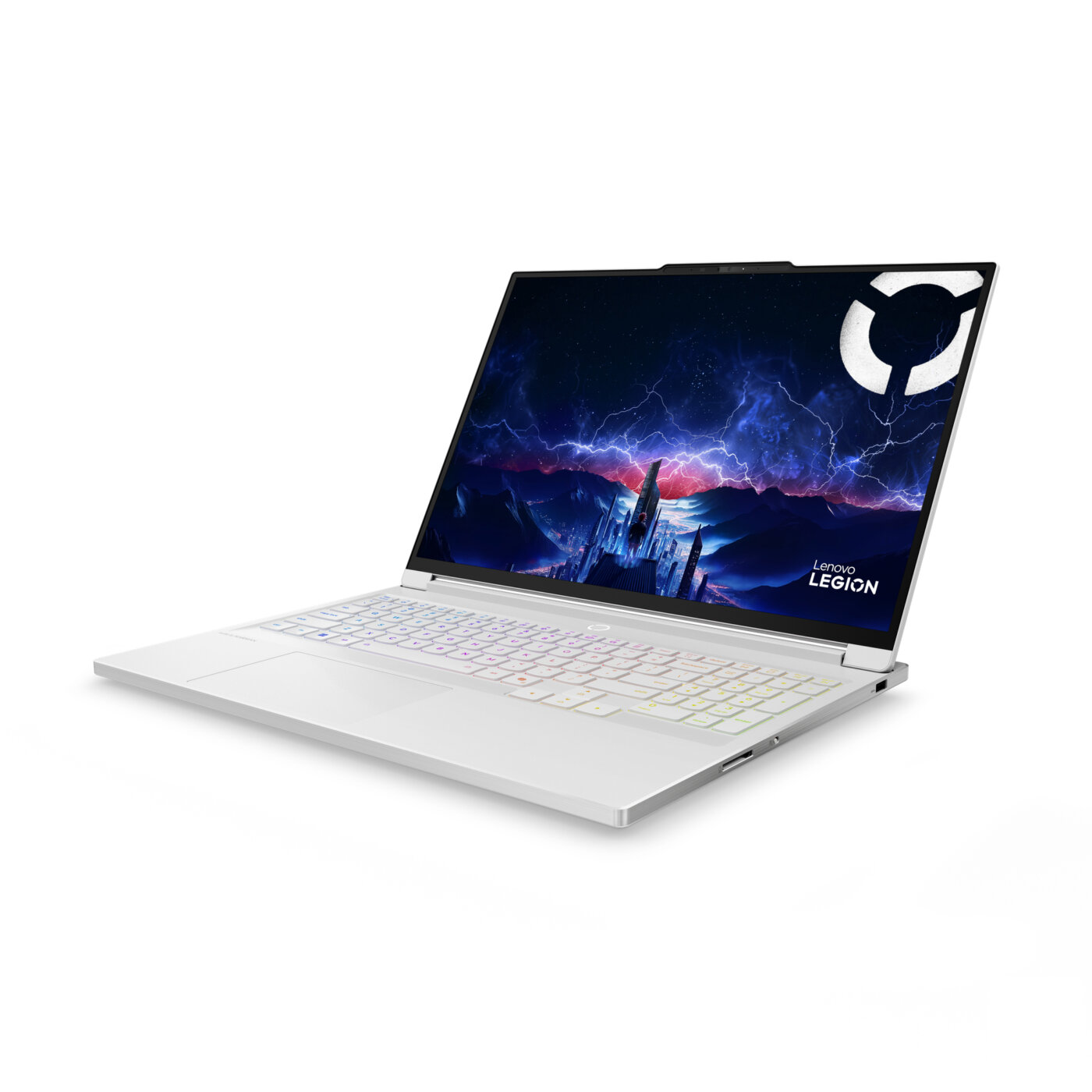 Lenovo LEGION 7 16IAX10 GAMING Core™ Ultra 7 255HX 1TB SSD 16GB 16" (2560x1600) OLED 165Hz WIN11 NVIDIA® RTX 5060 8192MB GLACIER WHITE RGB Backlit Keyboard – תמונה 3