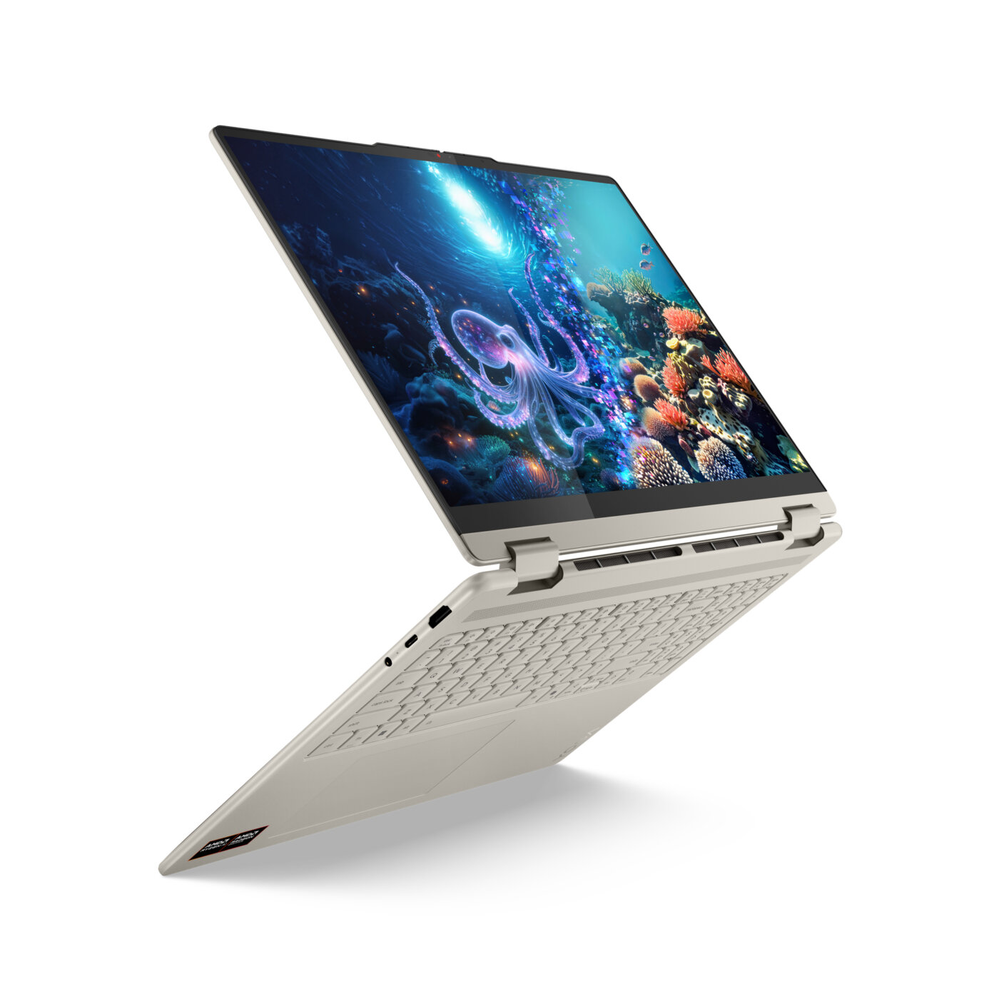 Lenovo YOGA 7 16AKP10 2-IN-1 AMD Ryzen™ AI 5 340 1TB SSD 16GB 16" (1920x1200) TOUCHSCREEN WIN11 SEASHELL Backlit Keyboard FP Reader – תמונה 7
