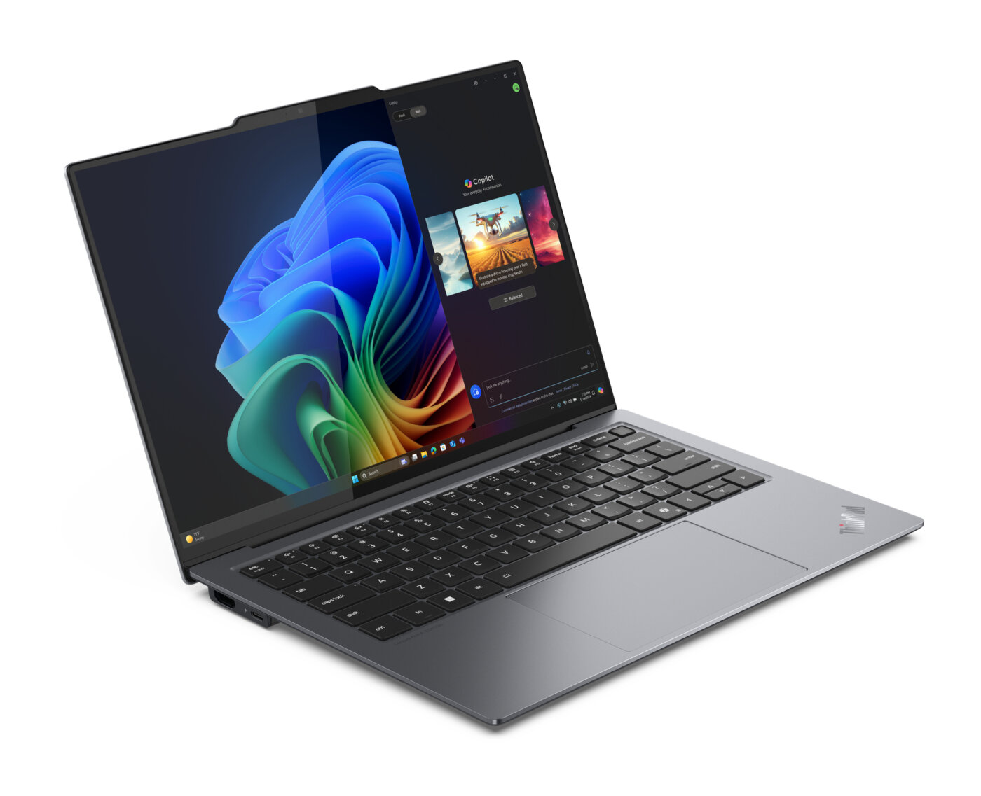 Lenovo ThinkPad X9 14 Gen 1 Core™ Ultra 7 268V 1TB SSD 32GB 14" (2880x1800) OLED TOUCHSCREEN WIN11 Pro THUNDER GRAY Backlit Keyboard FP Reader – תמונה 5
