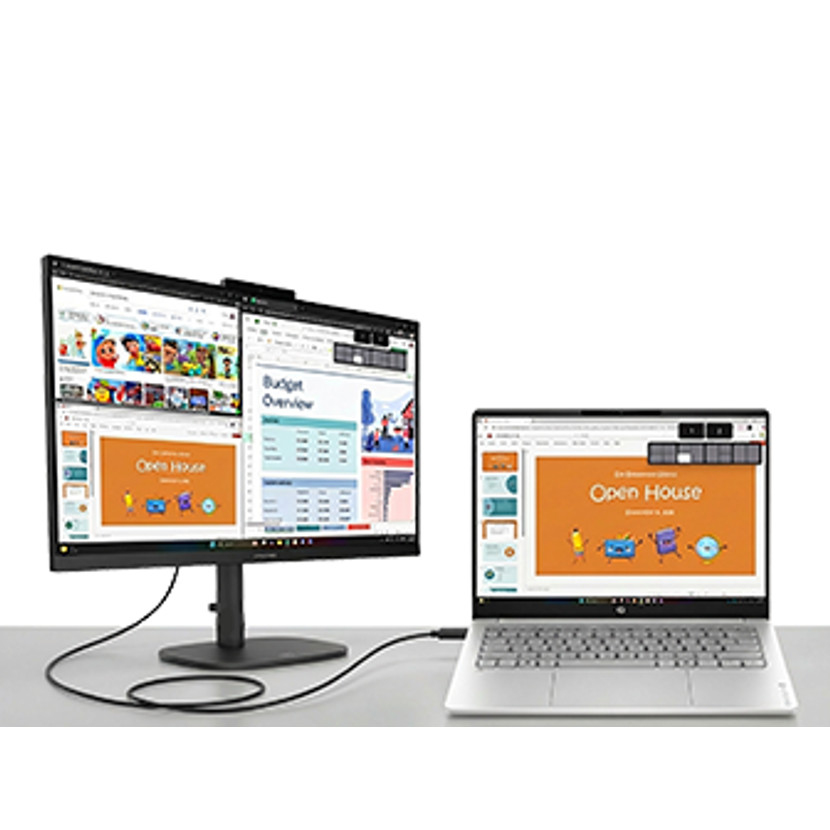 HP OmniBook 3 16-BU0179 Core™ Ultra 7 255U 512GB SSD 16GB 16" (1920x1200) WIN11 MICA SILVER – תמונה 6