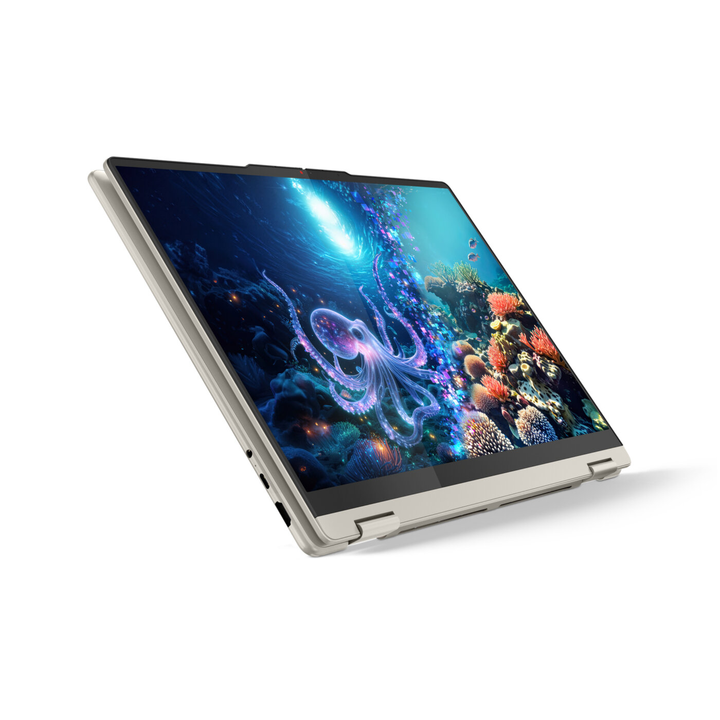 Lenovo YOGA 7 16AKP10 2-IN-1 AMD Ryzen™ AI 5 340 1TB SSD 16GB 16" (1920x1200) TOUCHSCREEN WIN11 SEASHELL Backlit Keyboard FP Reader – תמונה 3