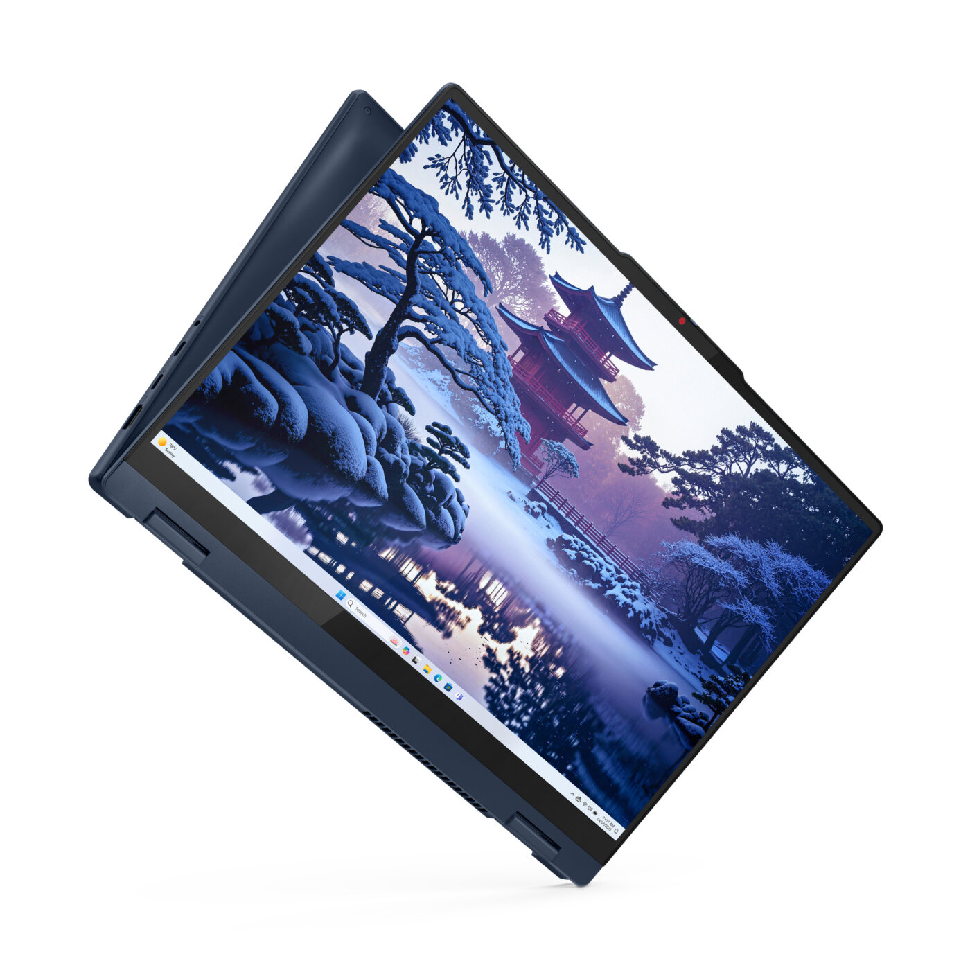 Lenovo 5 2-IN-1 16IAL10 Core™ Ultra 7 255U 512GB SSD 16GB 16" (1920x1200) TOUCHSCREEN WIN11 COSMIC BLUE Backlit Keyboard – תמונה 6