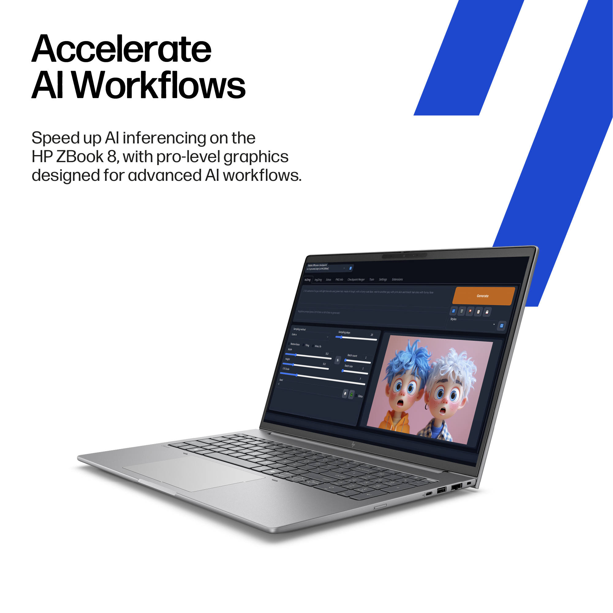 HP ZBook 8 G1 MOBILE WORKSTATION Core™ Ultra 7 255H 1TB SSD 32GB 14" (1920x1200) WIN11 Pro NVIDIA® RTX 500 4096MB Backlit Keyboard FP Reader – תמונה 7