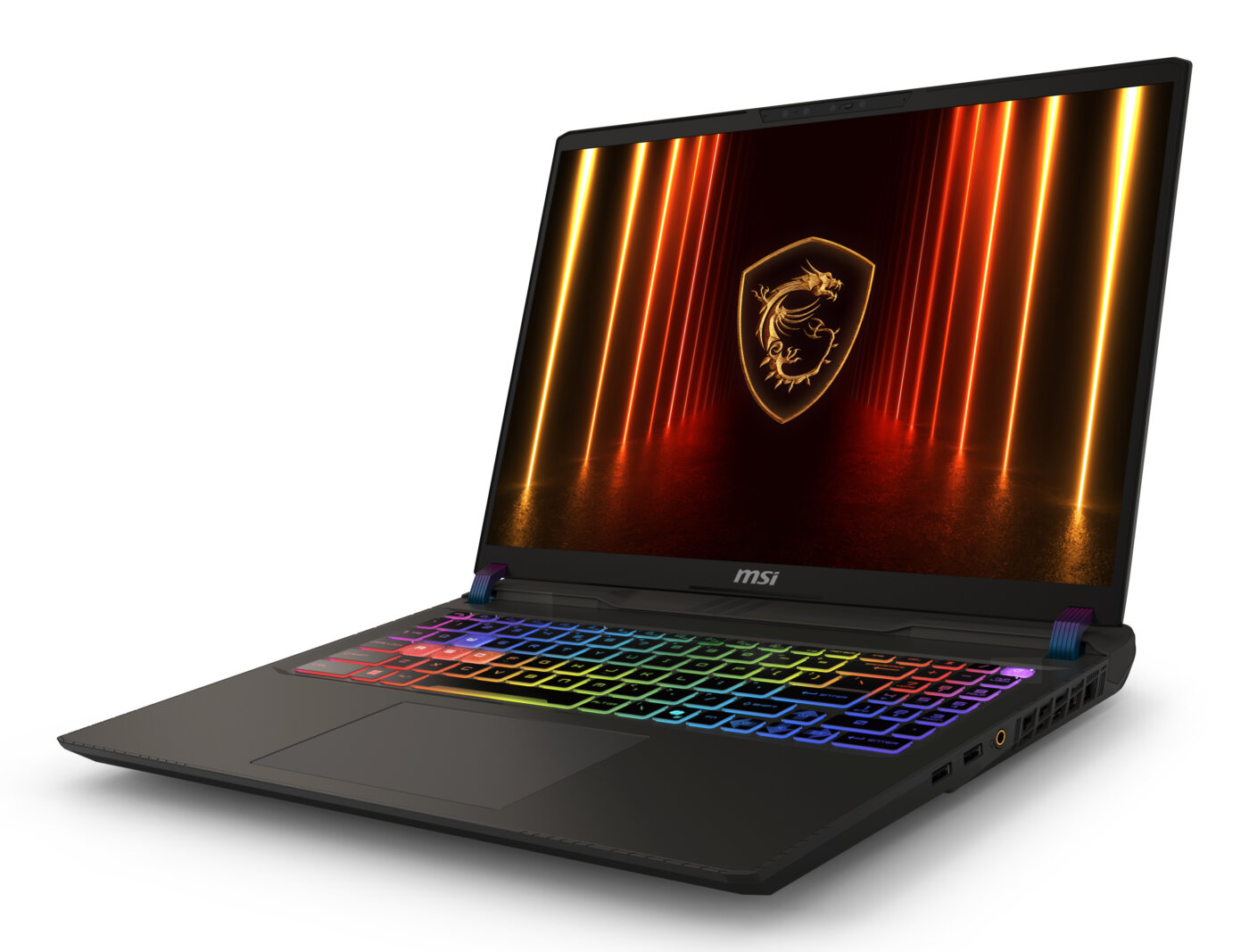MSI VECTOR 16 HX AI A2XWHG-275 GAMING Core™ Ultra 7 255HX 1TB SSD 16GB 16" (1920x1200) 144Hz WIN11 NVIDIA® RTX 5070Ti 12288MB COSMO GRAY RGB Backlit Keyboard – תמונה 2