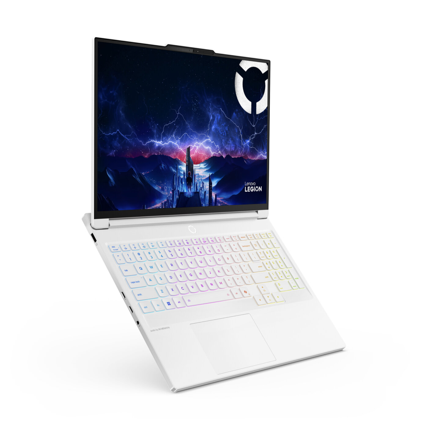 Lenovo LEGION 7 16IAX10 GAMING Core™ Ultra 7 255HX 1TB SSD 16GB 16" (2560x1600) OLED 165Hz WIN11 NVIDIA® RTX 5060 8192MB GLACIER WHITE RGB Backlit Keyboard – תמונה 4