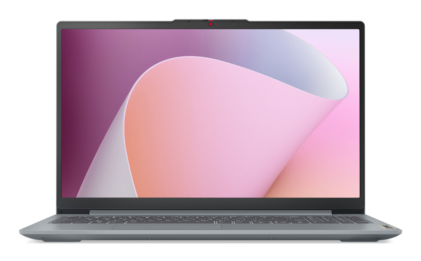 Lenovo SLIM 3 15ABR8 AMD Ryzen™ 7 5825U 512GB SSD 16GB 15.6" (1920x1080) TOUCHSCREEN WIN11 ARCTIC GRAY – תמונה 2