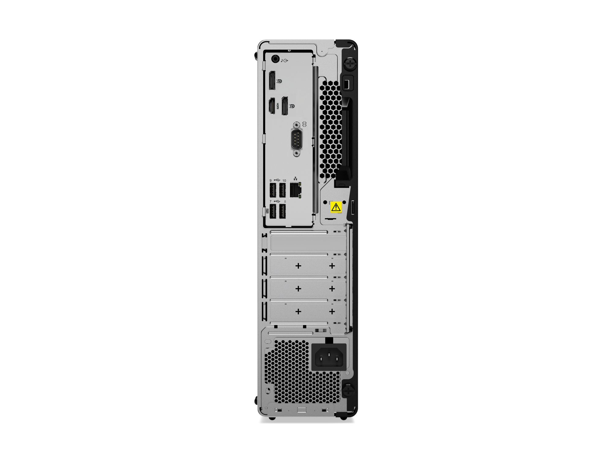 Lenovo ThinkCentre M75s Gen 2 SFF AMD Ryzen™ 3 PRO 5350G 256GB SSD 8GB DVD-RW WIN11 Pro Keyboard Mouse BLACK – תמונה 2