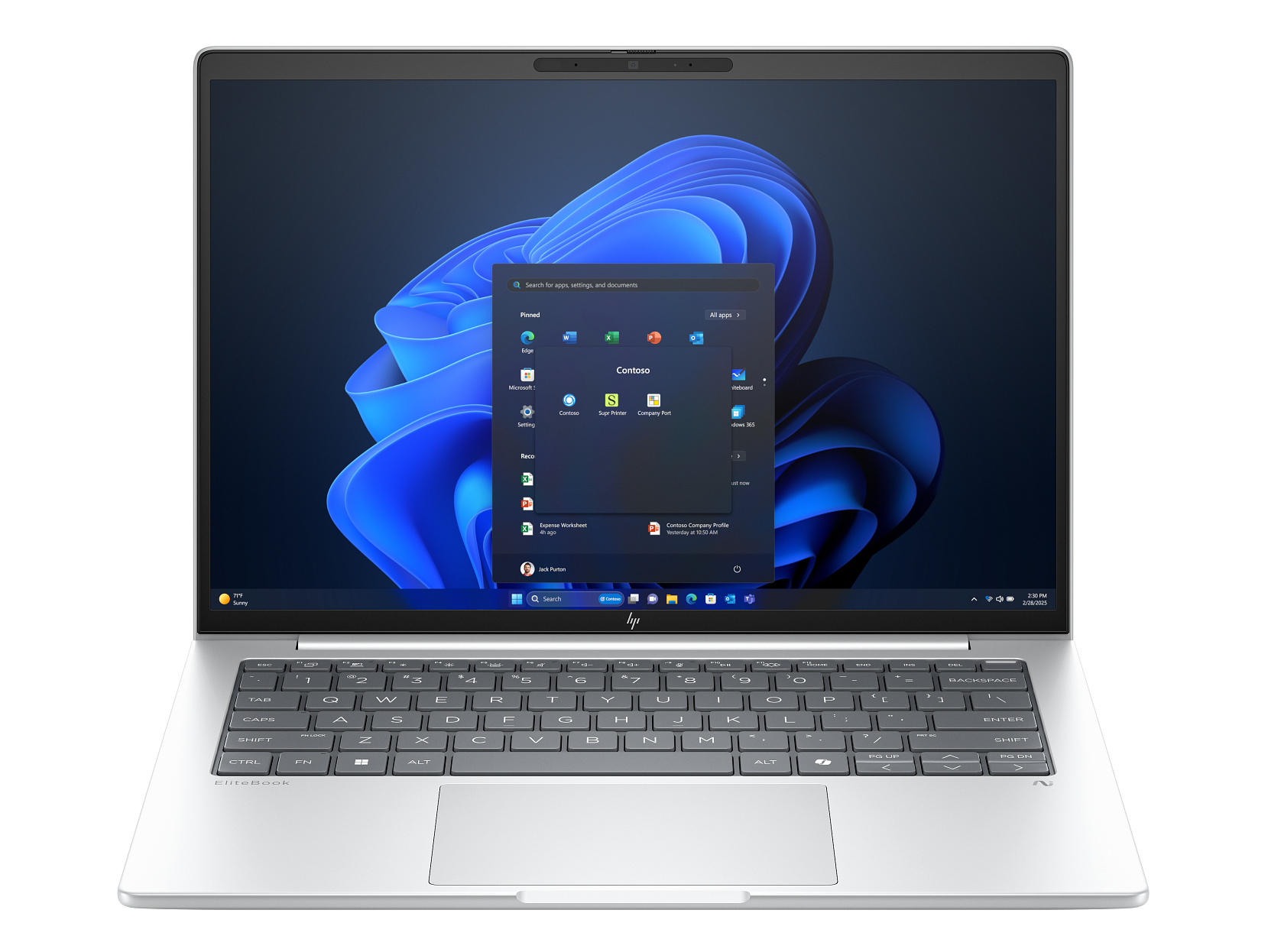HP EliteBook 8 G1 Core™ Ultra 7 255U 512GB SSD 32GB 14" (1920x1200) WIN11 Pro Backlit Keyboard FP Reader