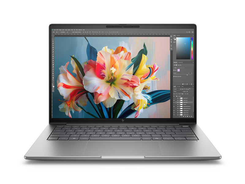 HP ZBook 8 G1 MOBILE WORKSTATION Core™ Ultra 7 255H 1TB SSD 32GB 14" (1920x1200) WIN11 Pro NVIDIA® RTX 500 4096MB Backlit Keyboard FP Reader