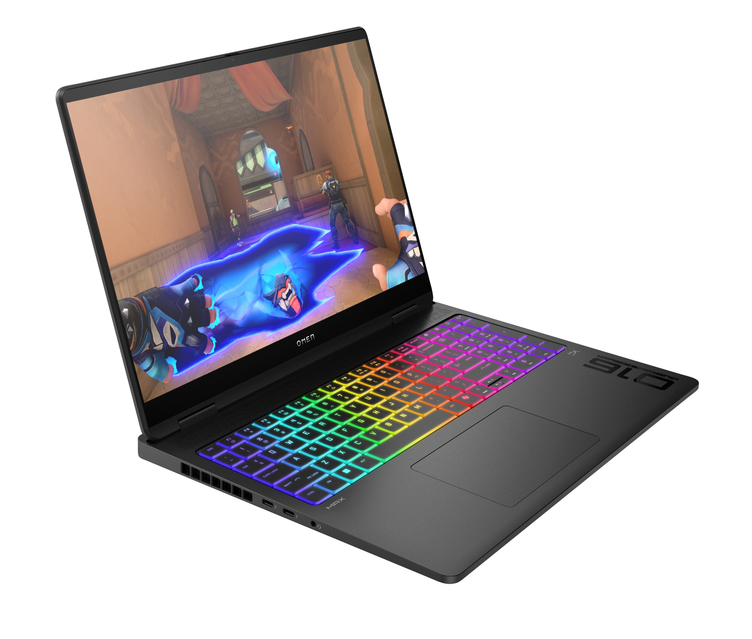 HP OMEN MAX16-AH0033 GAMING Core™ Ultra 9 275HX 1TB SSD 32GB 16" (2560x1600) 240Hz WIN11 NVIDIA® RTX 5080 16384MB SHADOW BLACK RGB Backlit Keyboard – תמונה 2
