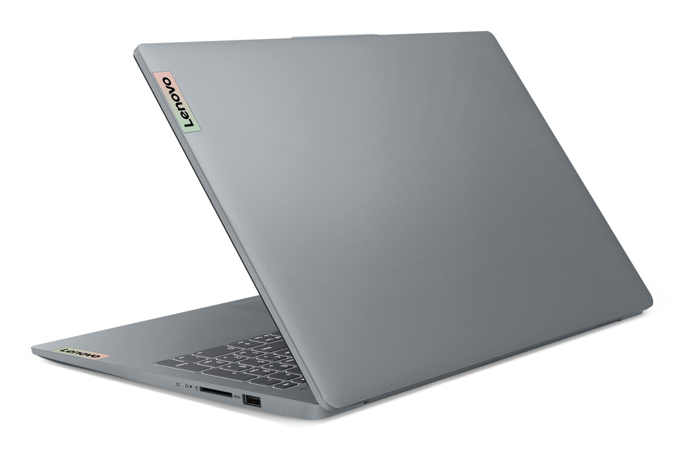 Lenovo SLIM 3 15ABR8 AMD Ryzen™ 7 5825U 512GB SSD 16GB 15.6" (1920x1080) TOUCHSCREEN WIN11 ARCTIC GRAY – תמונה 7